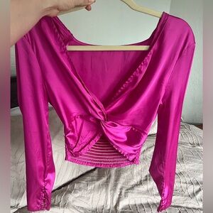 Pink Twist Top
